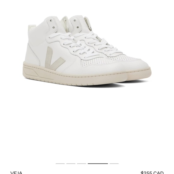 Veja White V-15 Sneakers - Picture 7 of 7